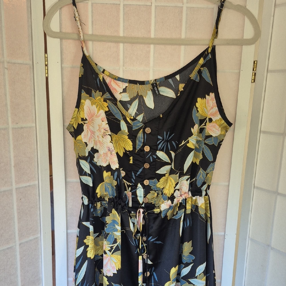 Floral Button-Down Dress